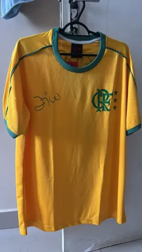 Camisa Zico Flamengo Comemorativa Original - Tamanho G