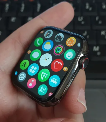 Smartwatch Microwear W58 Inox 45mm Novo