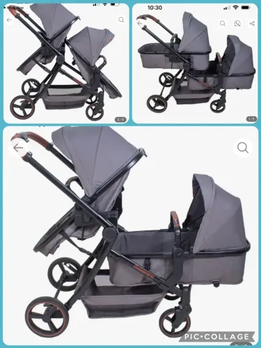 Carrinho de bebê Gêmeos 