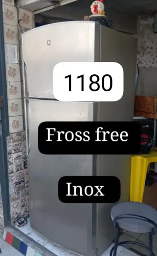 Geladeira inox