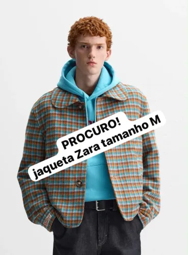 Jaqueta Zara Harry Lambert masculina