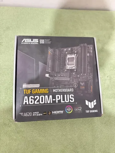 Placa Mãe ASUS TUF GAMING A620M-PLUS (AM5) - LEIA A DESCRIÇÃO