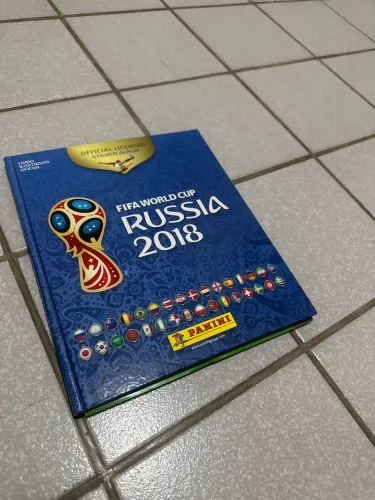Álbum da copa do mundo de 2018 completo capa dura 