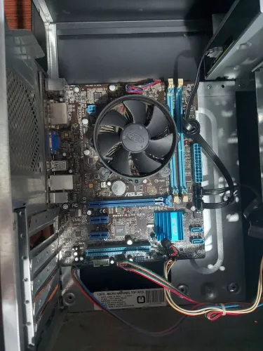 Placa mãe, Processador e memória ram