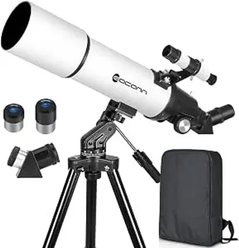 Telescópio Refrator Eaconn 80mm/600mm