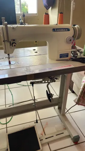 MÁQUINA RETA INDUSTRIAL NOVA