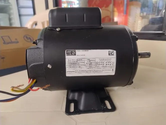 motor weg 1/4 zerado metade do preço