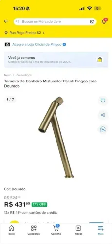 Torneira Cozinha ou Banheiro Lavabo