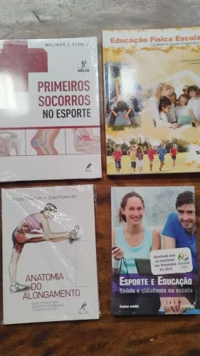 Livros para Educação Física/ Fisioterapia