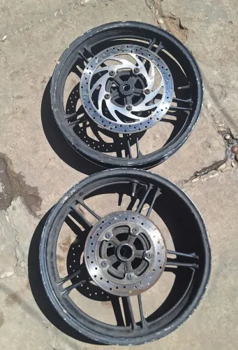 Par de rodas da fazer 250cc 