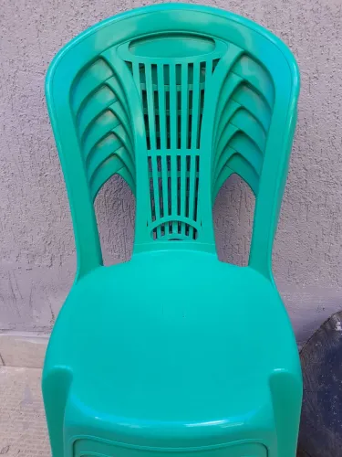 Conjuntos de cadeiras plásticas verde