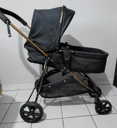 Carrinho de Bebê Galzerano Napoli Trio + Bebê-Conforto + Base
