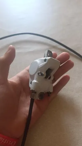 SHIMANO 446 BRANCO ? FREIO HIDRÁULICO OPORTUNIDADE!!!