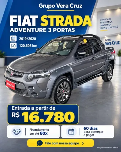 Fiat Strada Adventure1.8/ 1.8 Locker Flex CD 2020