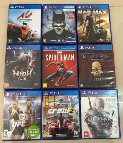 JOGOS DE PLAYSTATION 4 - PS4 - R$ 75,00 QUALQUER UM