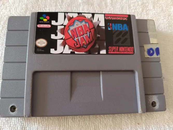 Cartucho Snes NBA Jam original -