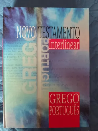 VENDO NOVO TESTAMENTO INTERLINEAR GREGO