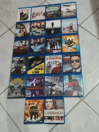 Filmes em dvds originais.