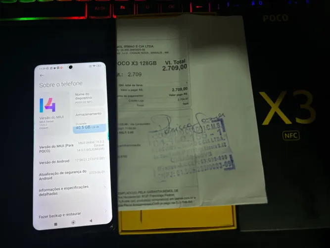 Poco X3 NFC 128GB 8 de RAM