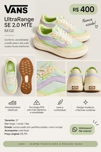 Tênis vans feminino
