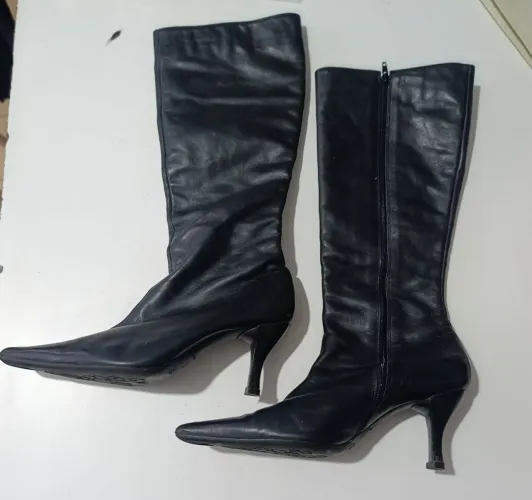 Bota de couro