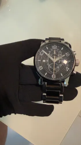 Relógio Mont Blanc flyback