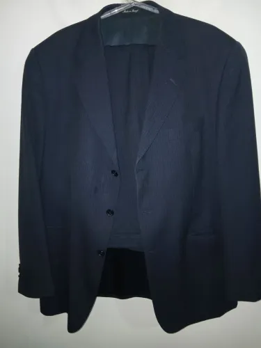 Terno brooksfield talent lâ super fria 54 longo azul escuro 