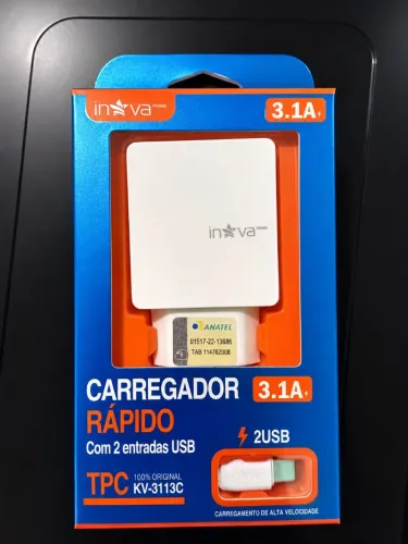 Carregador iPhone e tipo C