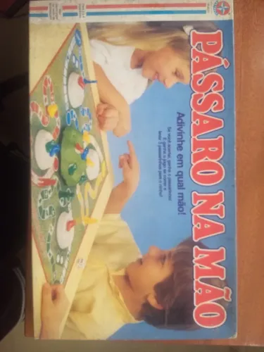Jogo passaro na mão Estrela anos 80