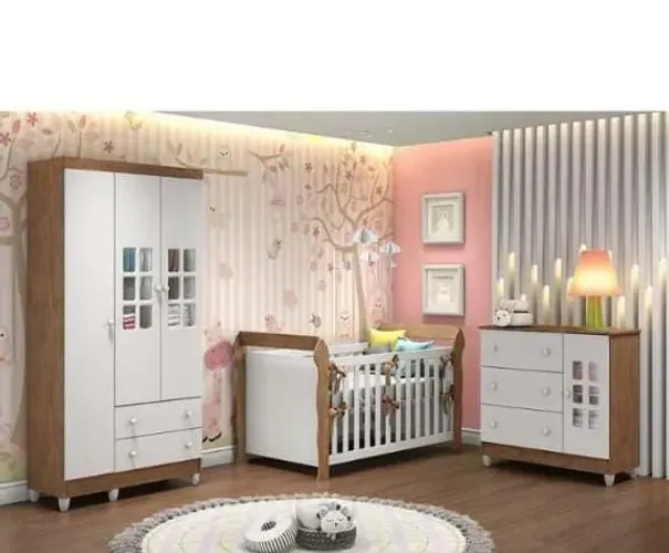 Jogo de quarto bebe Carolina baby