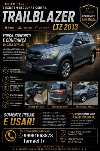 Chevrolet Trailblazer LTZ 2.8 Ctdi Diesel Aut. 2013