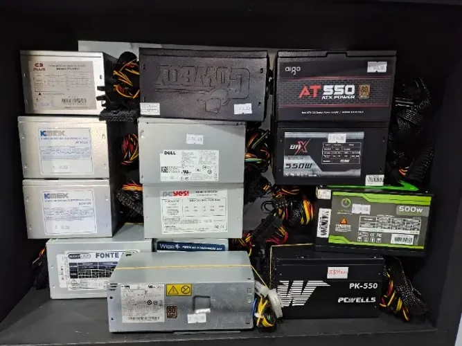 Fontes Para Computadores Office e Gamer, Monitores e Notebooks e Impressora À Partir de R$