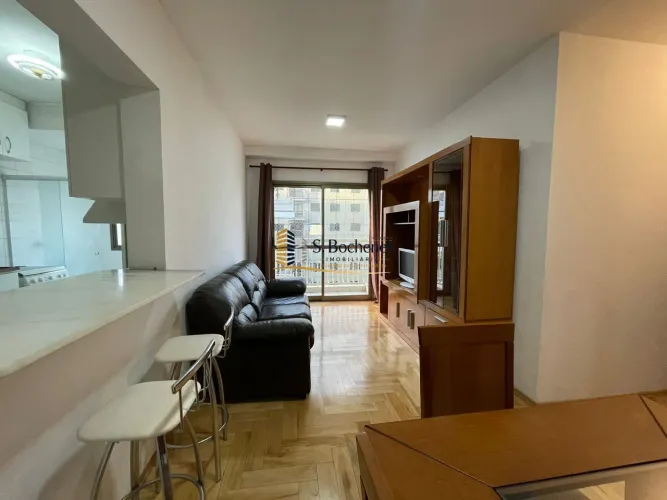 Apartamento locação mobiliado - 2 dorm/1 vaga Ed. Parati Alphaville