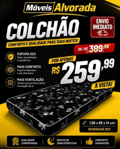 Preços imbatíveis em colchões
