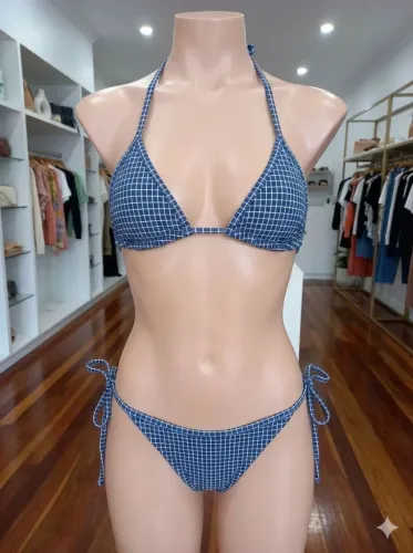 Biquíni Cortininha NOVO s/ uso marca BIKINIS