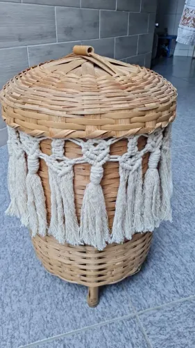 Cesto de palha