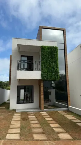 Casa de condomínio para venda possui 122 metros quadrados com 3 quartos