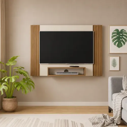 painel para sala de estar treviso para tv ate 42 polegdas