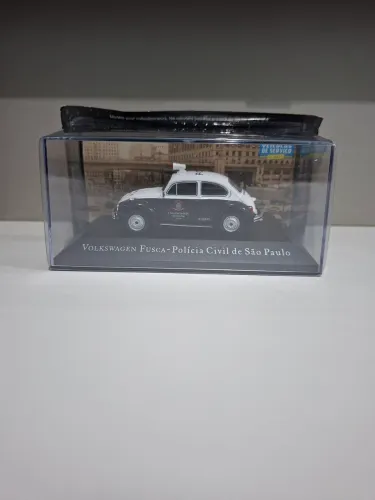 Fusca da Polícia Civil de São Paulo, coleção "Veículos de Serviço do Brasil".