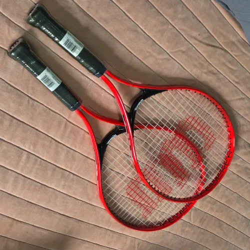 Kit 2 Raquetes Tênis Infantil Wilson Roger Federer 25 (Novas)