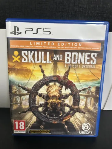 Skull And Bones Limited Edition PS5 - impecável como novo - jogo em mídia física