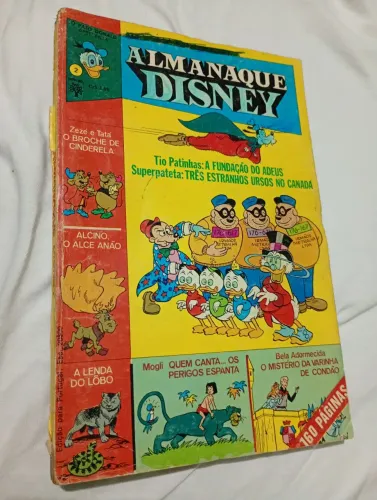 Almanaque Disney nº 2 a fundação do adeus abril