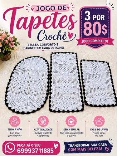 Jogos de tapetes croches