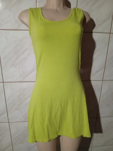Vestido verde feminino
