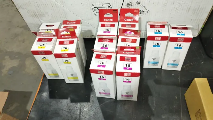Lote 12 Tintas Canon Original GI-16 GI-26 -