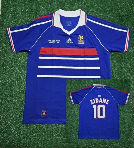 Camisa Retrô da França 98