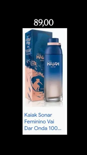 Perfume kaiak sonar feminino