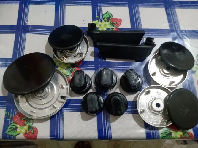 Botões e queimadores fogão Brastemp clen