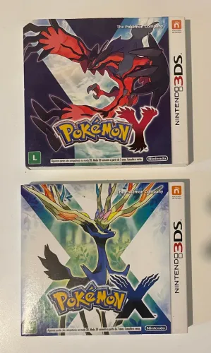 Jogo Pokemon X e Y para Nintendo 3DS