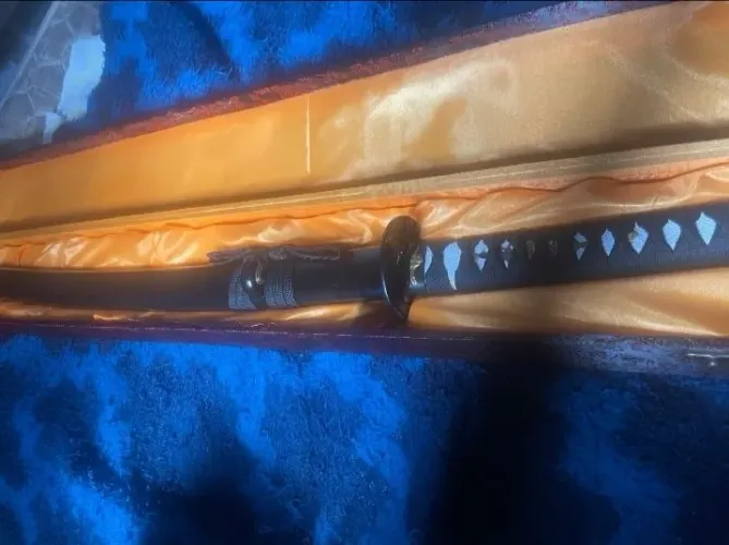 Katana Iaito aço 1045 fulltang